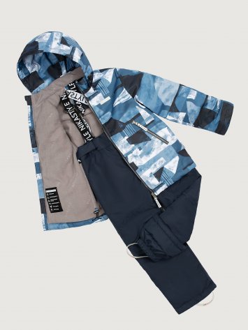Костюм 7м1325 джинс/неви оптом от производителя NIKASTYLE