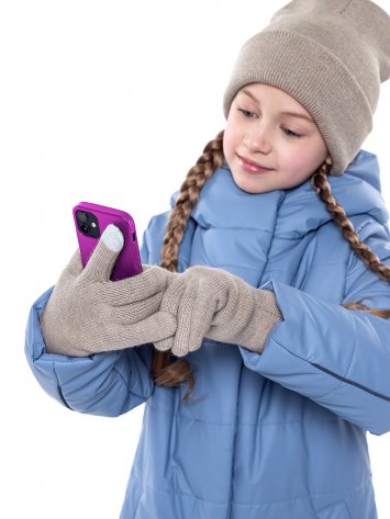 Перчатки 15з17225 беж оптом от производителя NIKASTYLE