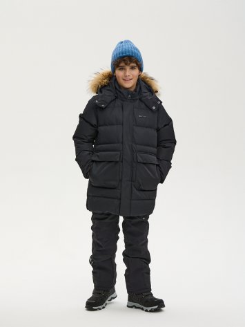 КУРТКА пуховая 4з8124 черный оптом от производителя NIKASTYLE
