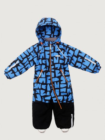 Комбинезон 8м0325 электрик/черный оптом от производителя NIKASTYLE