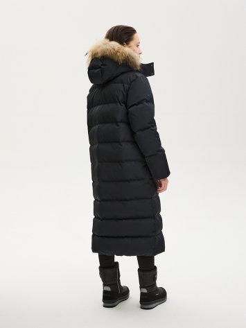 ПАЛЬТО пуховое 6з9424 черный оптом от производителя NIKASTYLE