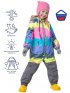 Комбинезон 8м0223 розовый/серый оптом от производителя NIKASTYLE
