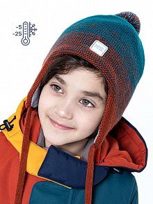 Шапка 11з10723 атлантик/терракот оптом от производителя NIKASTYLE