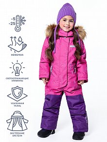 Комбинезон 8з0623 розовый/черничный оптом от производителя NIKASTYLE