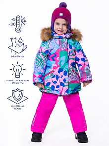 Костюм 7з0423 пудра/фуксия оптом от производителя NIKASTYLE