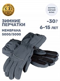 Перчатки 15з17525 серый оптом от производителя NIKASTYLE
