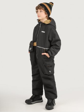 Комбинезон 8м2725 черный/горчица оптом от производителя NIKASTYLE