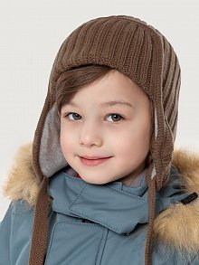 Шапка 11з15925 орех оптом от производителя NIKASTYLE