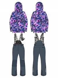 Костюм 7з2425 фиолет/графит оптом от производителя NIKASTYLE