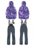 Костюм 7з2425 фиолет/графит оптом от производителя NIKASTYLE