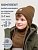 Комплект шапка и манишка 12м10725 кэмел оптом от производителя NIKASTYLE
