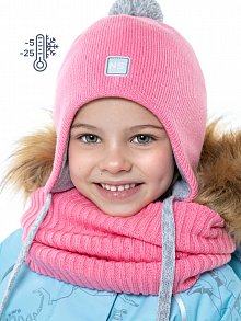 Снуд 17з13423 светло-розовый оптом от производителя NIKASTYLE