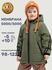 Куртка 4м5925 хаки оптом от производителя NIKASTYLE