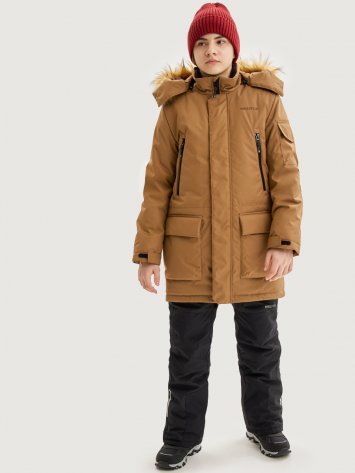 Куртка 4з7325 кэмел оптом от производителя NIKASTYLE
