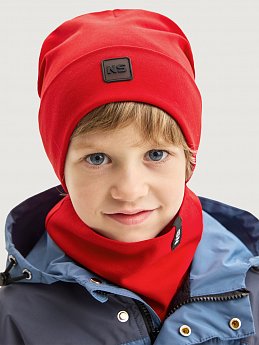 Комплект шапка и снуд 12л12725 чили оптом от производителя NIKASTYLE