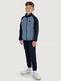 Костюм 7т10124 джинс/неви оптом от производителя NIKASTYLE