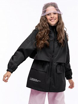 Ветровка 4л5625 черный оптом от производителя NIKASTYLE