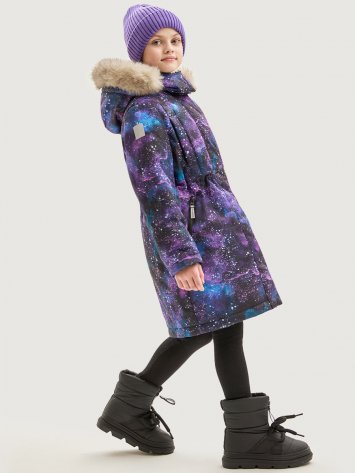 Пальто 6з4825 цикламен оптом от производителя NIKASTYLE