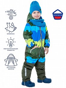 Комбинезон 8м0123 салатовый/хаки оптом от производителя NIKASTYLE
