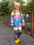 Комбинезон 8м0223 розовый/серый оптом от производителя NIKASTYLE