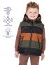 ЖИЛЕТ 9м6724 хаки/фундук оптом от производителя NIKASTYLE