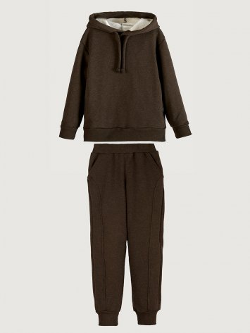 Костюм 7т20725 коричневый оптом от производителя NIKASTYLE