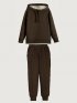 Костюм 7т20725 коричневый оптом от производителя NIKASTYLE