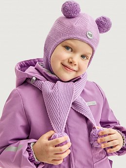 Шарф 17м11825 сакура/лаванда оптом от производителя NIKASTYLE