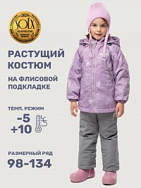 Костюм 7м2025 лаванда/серый оптом от производителя NIKASTYLE