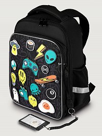 Ранец 25ш25325 черный оптом от производителя NIKASTYLE