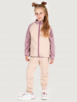Костюм 7т10224 беж/орхидея оптом от производителя NIKASTYLE