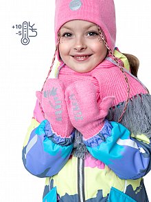 Варежки 14м8223 светло-розовый оптом от производителя NIKASTYLE