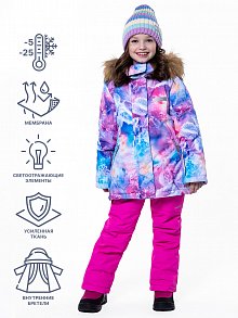 Костюм 7з1223 лазурный/фуксия оптом от производителя NIKASTYLE