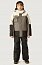 Костюм 7з5126 серый песок/черный