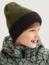 Шапка 11з16125 хаки/черный оптом от производителя NIKASTYLE