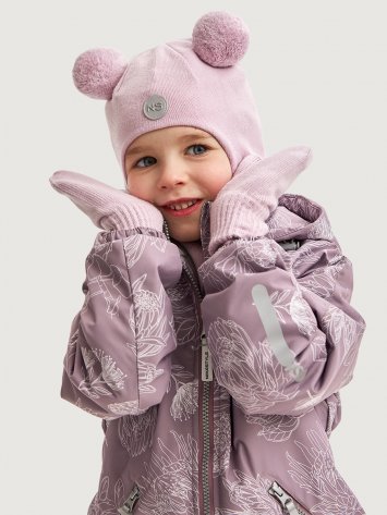 Варежки 14м12025 пудра оптом от производителя NIKASTYLE