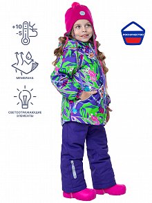 Костюм 7м1623 лайм/фиолетовый оптом от производителя NIKASTYLE