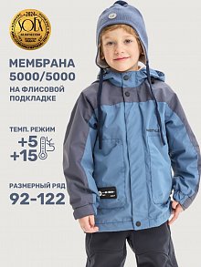 Ветровка 4л4925 джинс оптом от производителя NIKASTYLE