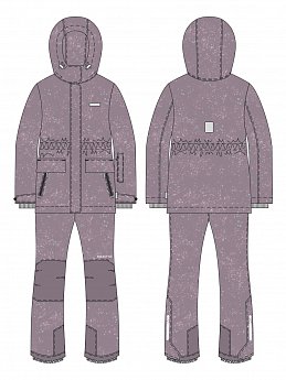 Костюм 7з4425 орхидея/розовый оптом от производителя NIKASTYLE