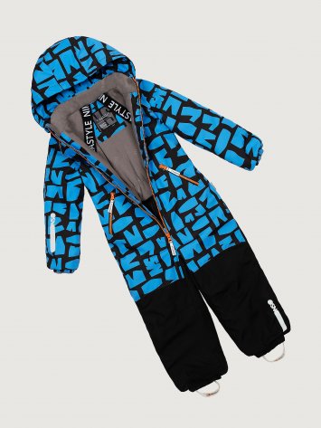 Комбинезон 8м0525 электрик/черный оптом от производителя NIKASTYLE