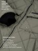 Куртка 4м4926 хаки оптом от производителя NIKASTYLE