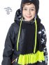 Шарф 17м8123 черный оптом от производителя NIKASTYLE