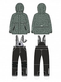 Костюм 7з2925 полынь/черный оптом от производителя NIKASTYLE