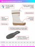 Сапоги резиновые 16м15424 розовый оптом от производителя NIKASTYLE