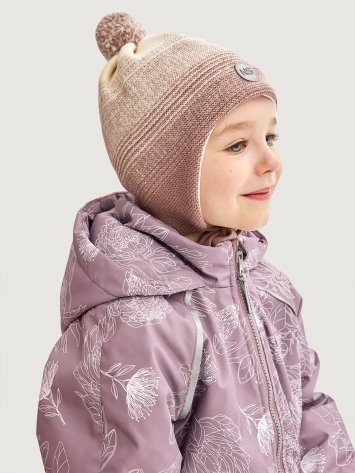 Шапка 11м10225 молоко/какао оптом от производителя NIKASTYLE