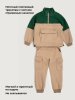 Костюм 7т11726 какао/изумруд оптом от производителя NIKASTYLE