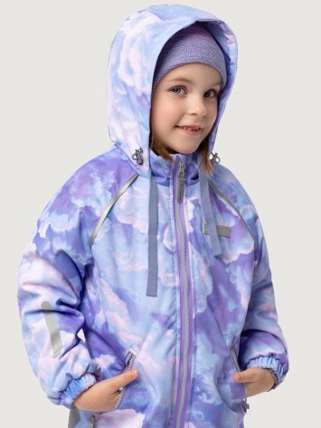 Комбинезон 8м0625 сирень/серый оптом от производителя NIKASTYLE
