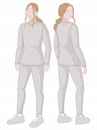 Костюм 7т19225 беж оптом от производителя NIKASTYLE