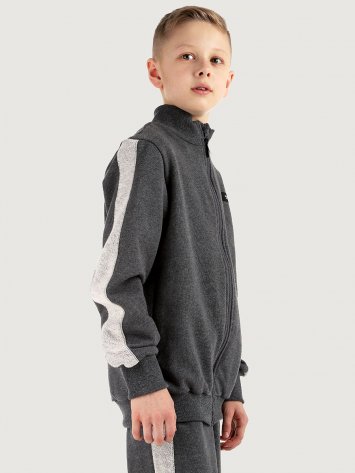 Костюм 7т21525 темно-серый меланж оптом от производителя NIKASTYLE