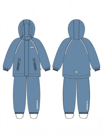Костюм 7з0225 джинс оптом от производителя NIKASTYLE